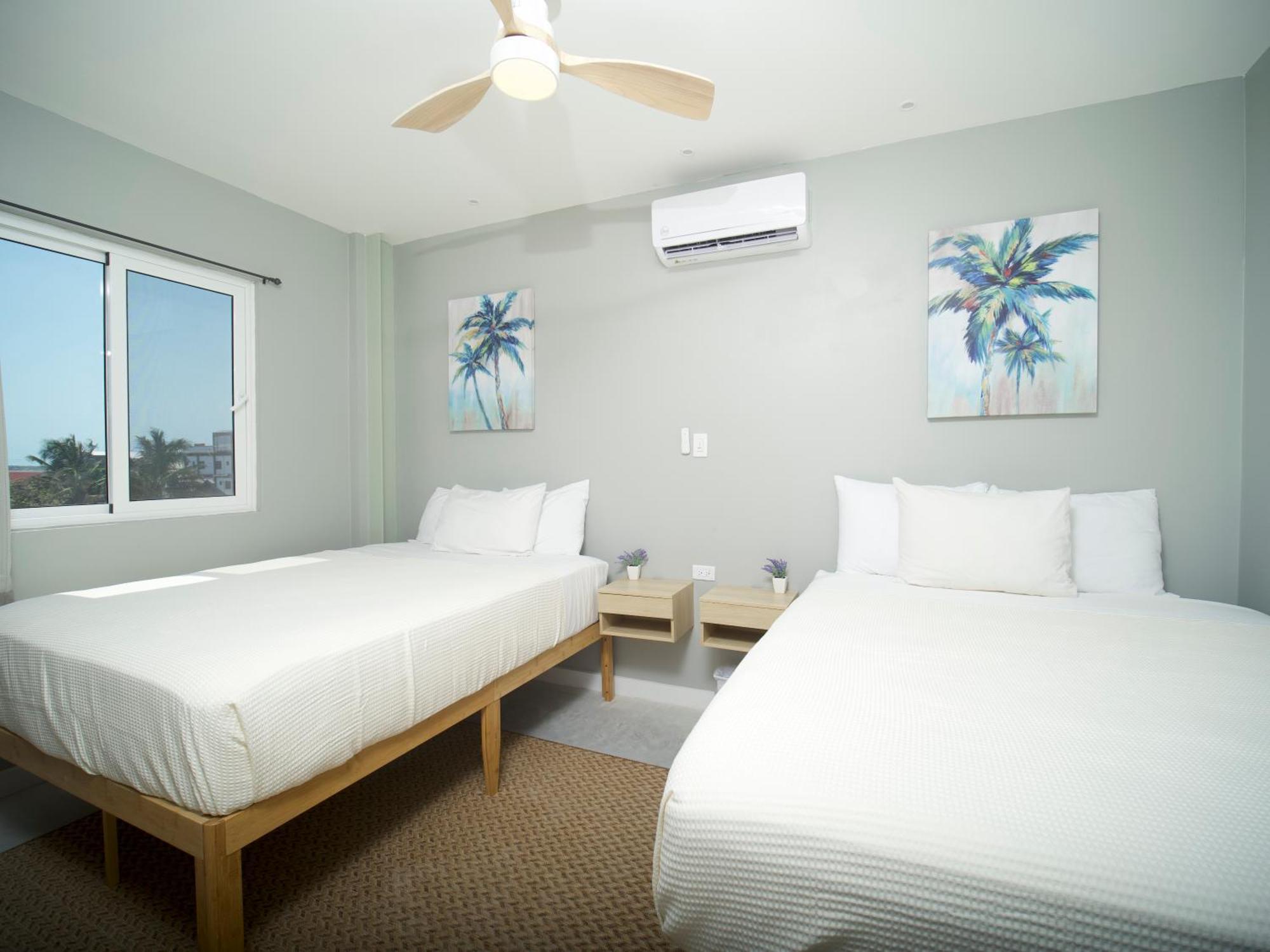 Sandbar Beachfront Hostel & Restaurant サン・ペドロ エクステリア 写真