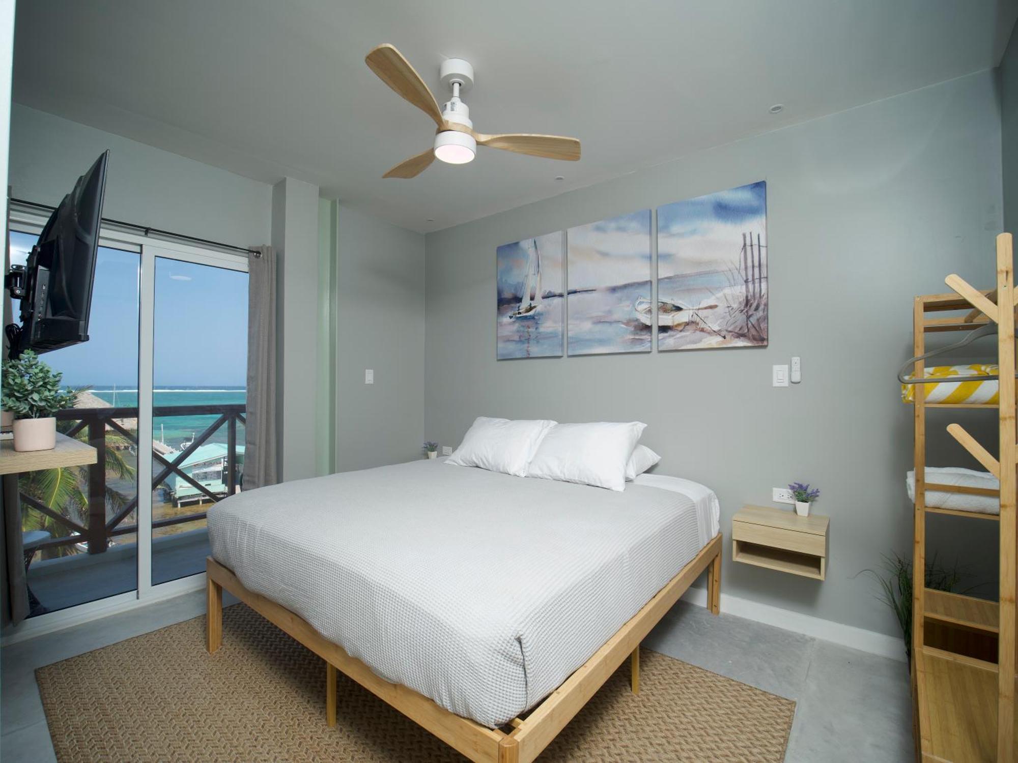 Sandbar Beachfront Hostel & Restaurant サン・ペドロ エクステリア 写真