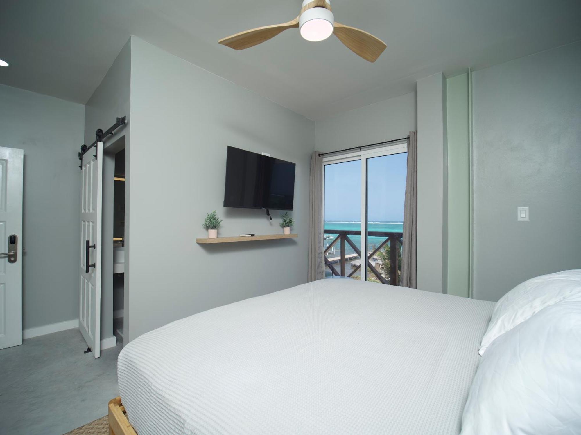 Sandbar Beachfront Hostel & Restaurant サン・ペドロ 部屋 写真